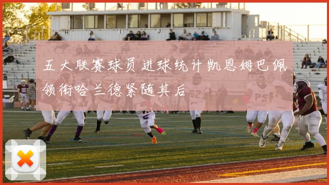 五大联赛球员进球统计凯恩姆巴佩领衔哈兰德紧随其后